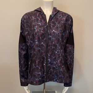 Champion C9 Windbreaker Full Zip Jacket Size L Large in Galaxy Print